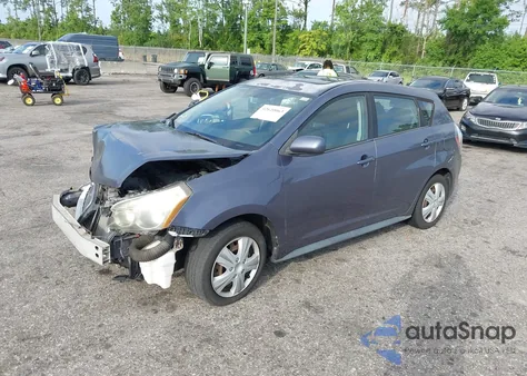 2009 Pontiac Vibe из США, поврежденный, VIN 5Y2SP670X9Z468940